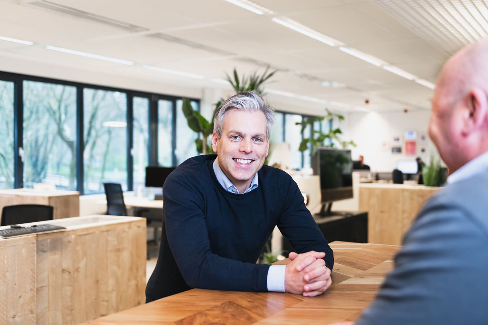 Ard Huininga lacht in de camera